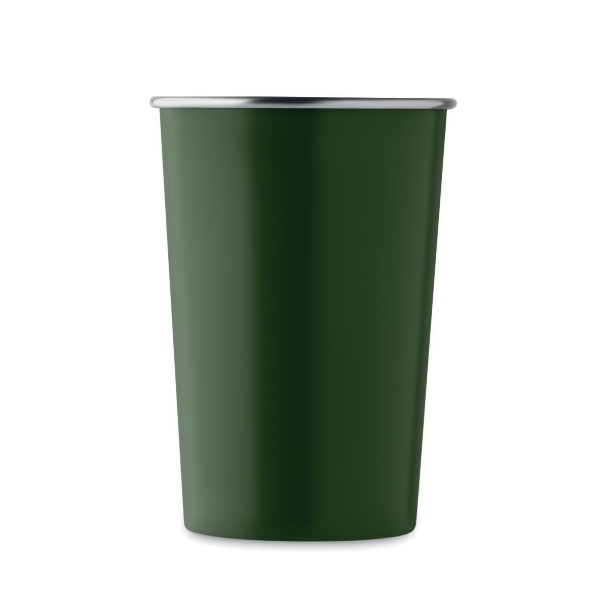 Gobelet réutilisable en acier inoxydable Gobelet 350 ml en <strong data-start="313" data-end="348">acier inoxydable recyclé (90 %)</strong>, dimensions Ø7,5 × 10,5 cm, poids 0,07 kg. Personnalisable par <strong data-start="412" data-end="429">gravure laser</strong> ou <strong data-start="433" data-end="459">sérigraphie circulaire</strong>. Trois zones de marquage disponibles.