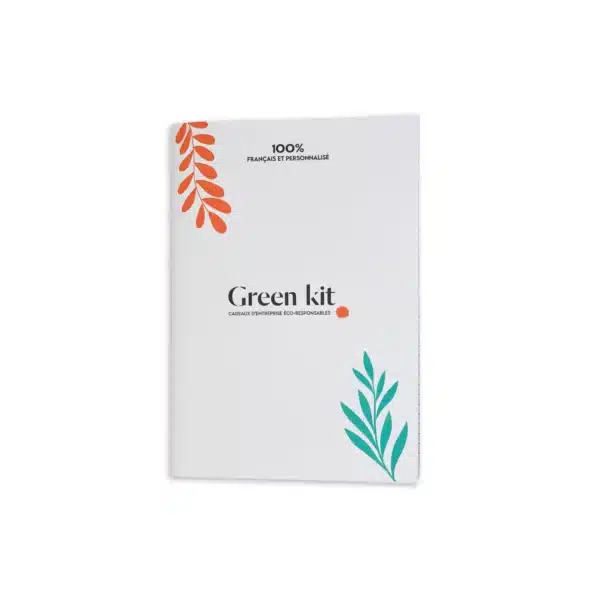 Carnet de notes durable et personnalisable Greenkit