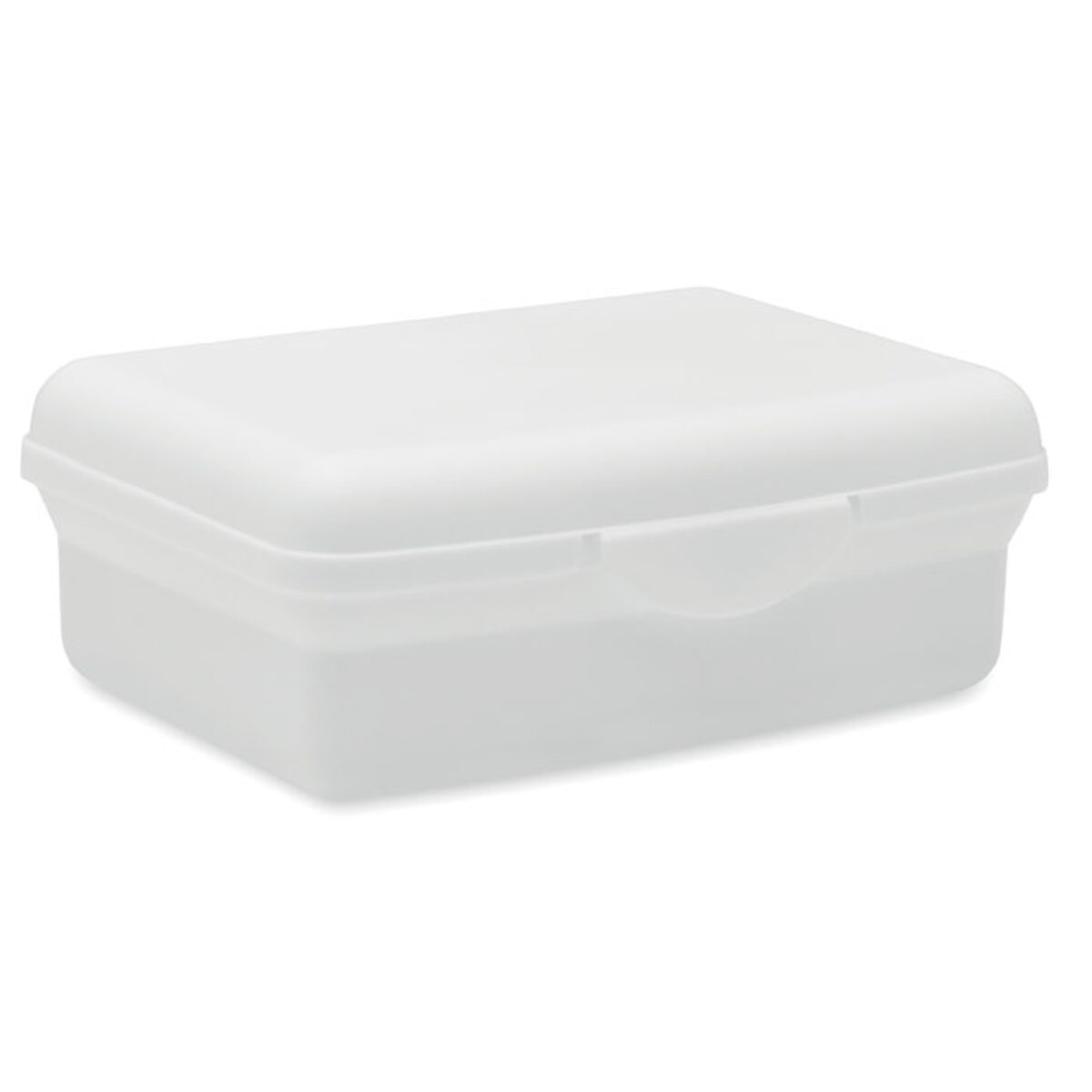 Lunch Box éco-responsable pour bureau Découvrez notre Lunch Box, votre partenaire idéal pour des repas pris sur le pouce. Fabriquée en PP, cette lunchbox de 800 ml se distingue par son design épuré et sa fermeture à clic sécurisée.