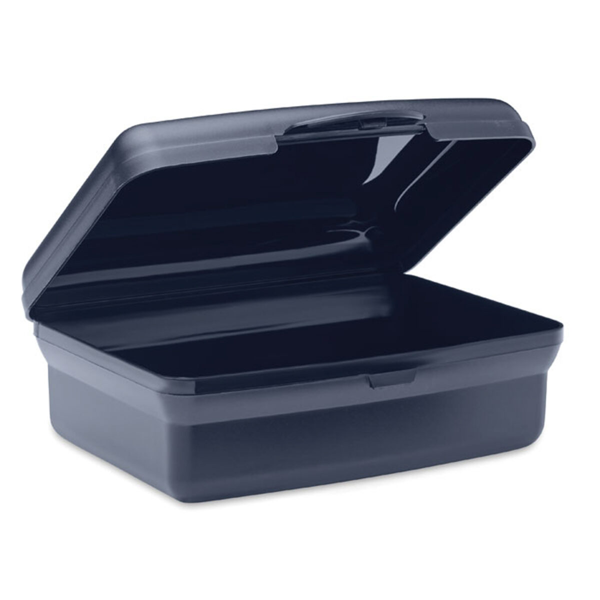Lunch Box éco-responsable pour bureau Découvrez notre Lunch Box, votre partenaire idéal pour des repas pris sur le pouce. Fabriquée en PP, cette lunchbox de 800 ml se distingue par son design épuré et sa fermeture à clic sécurisée.