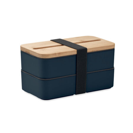 Lunch Box Deux Étages avec couverts - 800 ml – vue 2