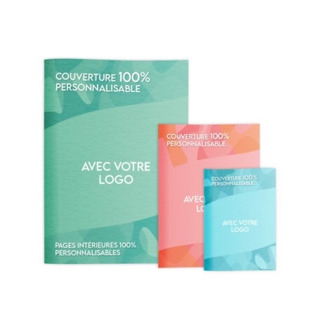 Carnet personnalisé écologique et personnalisable pour entreprise
