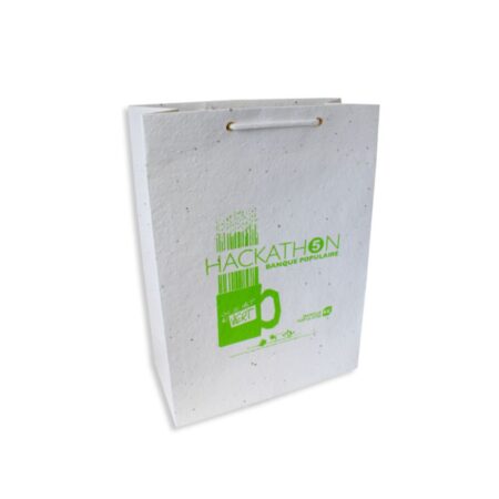 Sac Biodégradable en Papier à Planter - Taille L
