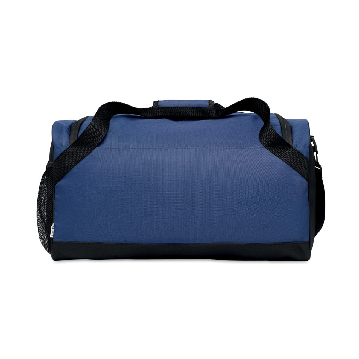 Sac de sport durable RPET pour salle de gym et week-ends Notre sac, en RPET 600D, est parfait pour la salle de gym ou un week-end détente. Spacieux, avec bandoulière ajustable, il allie confort et durabilité.