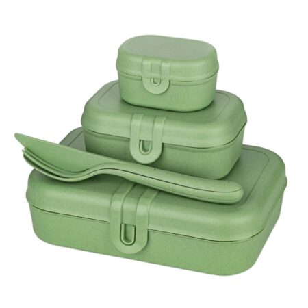Set de lunchbox + set de couverts en matière organique bio-circulaire