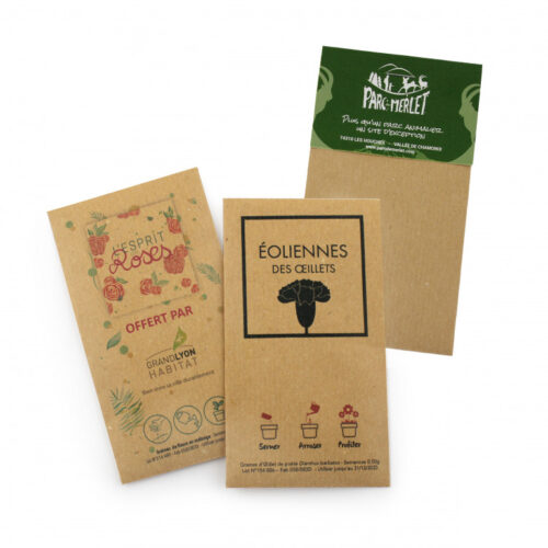 Sachet de Graines - Papier Kraft