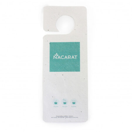 Accroche de Porte en Papier Graine - A Planter – vue 2