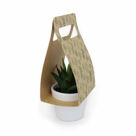 Plante portative avec papier en kraft