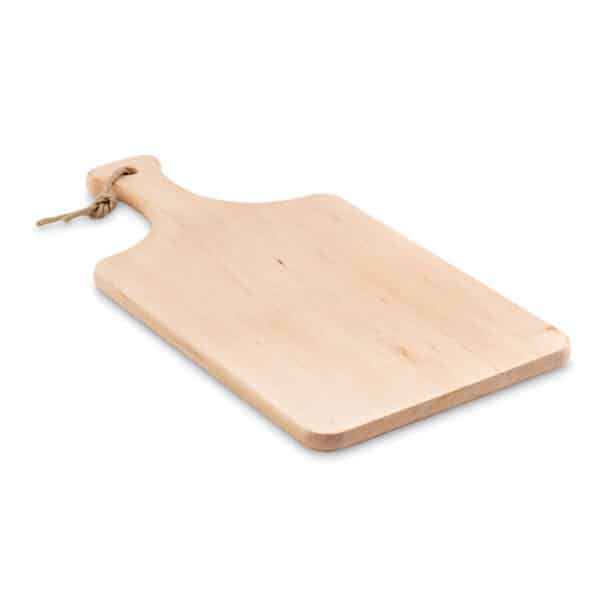 planche en bois avec poignée et cordelette