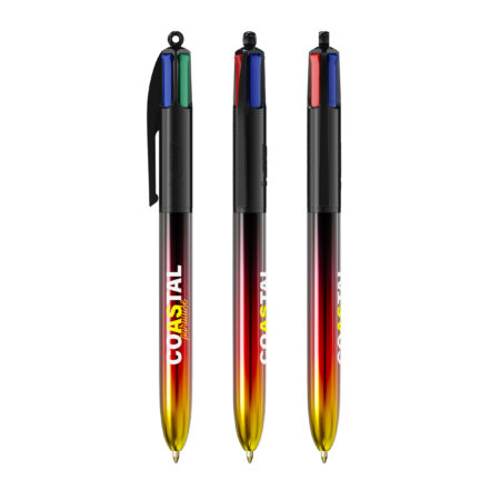 Stylo à Bille Bic - 4 Couleurs Edition Pays – vue 2