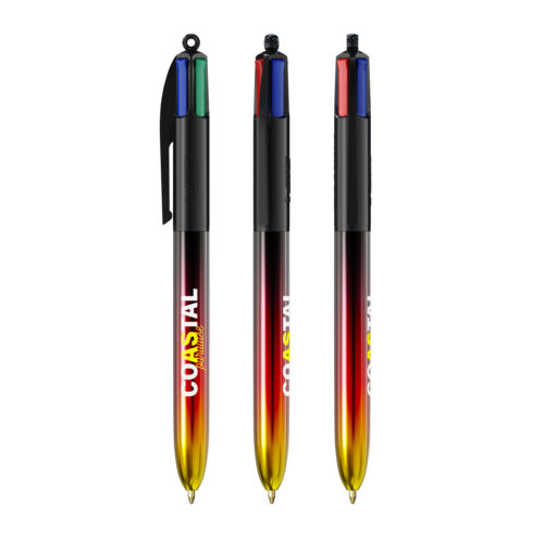 Stylo à Bille Bic - 4 Couleurs Edition Pays – vue 2