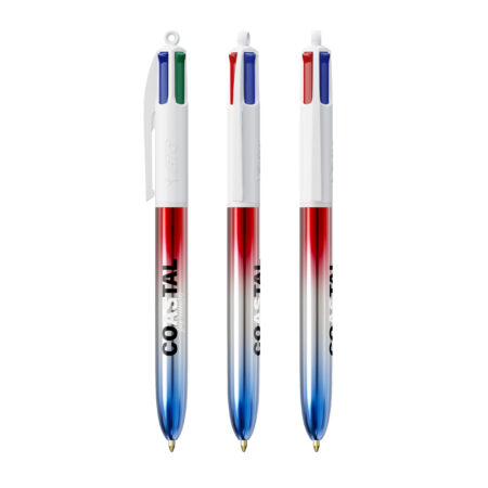 Stylo à Bille Bic - 4 Couleurs Edition Pays
