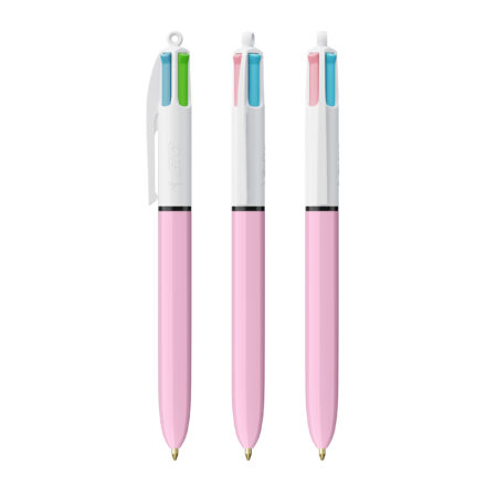 Stylo à bille 4 couleurs BIC- Fashion – vue 2