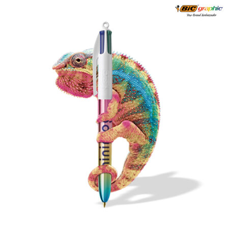 Stylo à Bille Bic - 4 Couleurs Gradient
