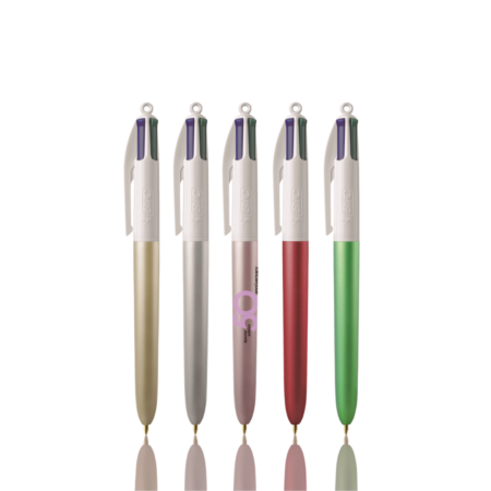 Stylo à bille 4 couleurs BIC-  Glacé