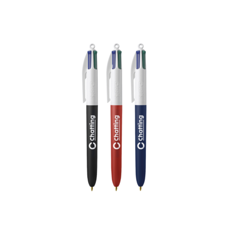Stylo à Bille Bic - 4 Couleurs Soft
