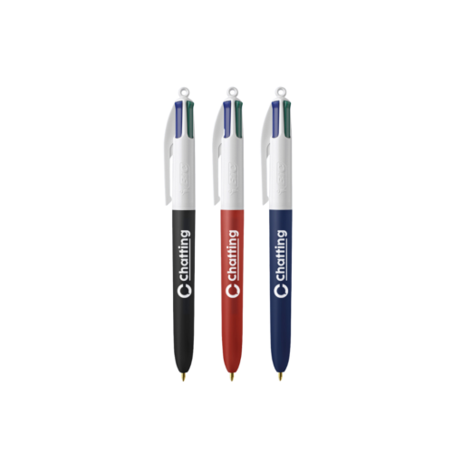 Stylo à Bille Bic - 4 Couleurs Soft