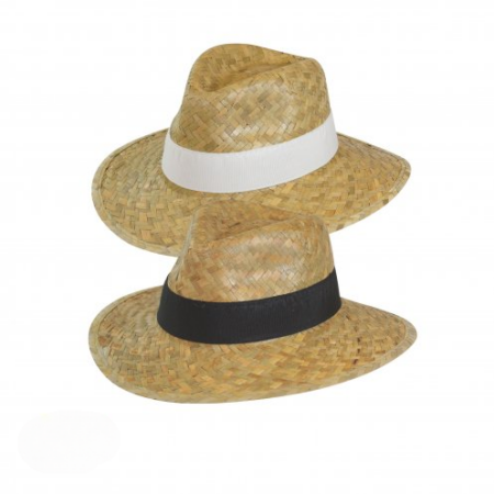 Chapeau de paille Panama festif – vue 2