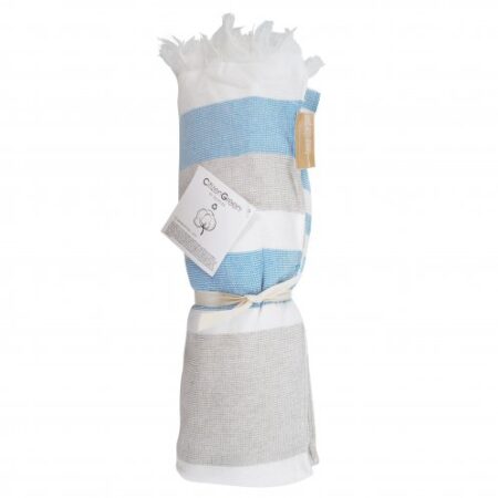Fouta/Serviette rayée – vue 2