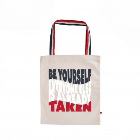 Tote bag français écru - 100% coton biologique – vue 2