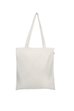 GK20469 - Tote Bag Français blanc en Coton Bio