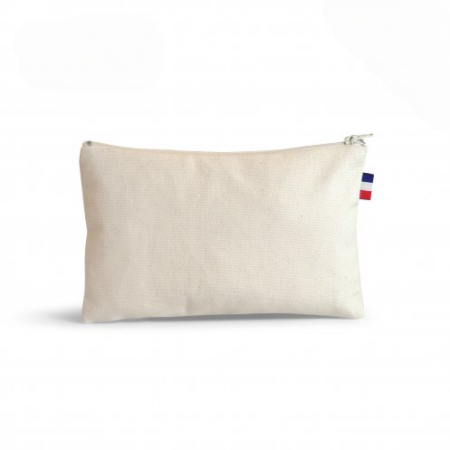 Trousse français 100% coton biologique écru