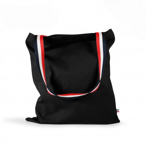 GK20834 - Tote bag français - 100% coton biologique - noir