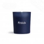GK20835 - Bougie verre française - bleu