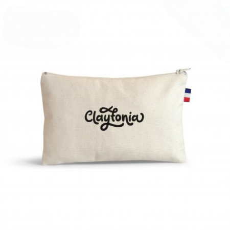 Trousse français 100% coton biologique écru – vue 2