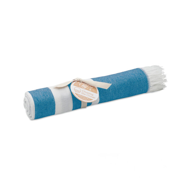 Fouta en Coton et Polyester Seaqual recyclés