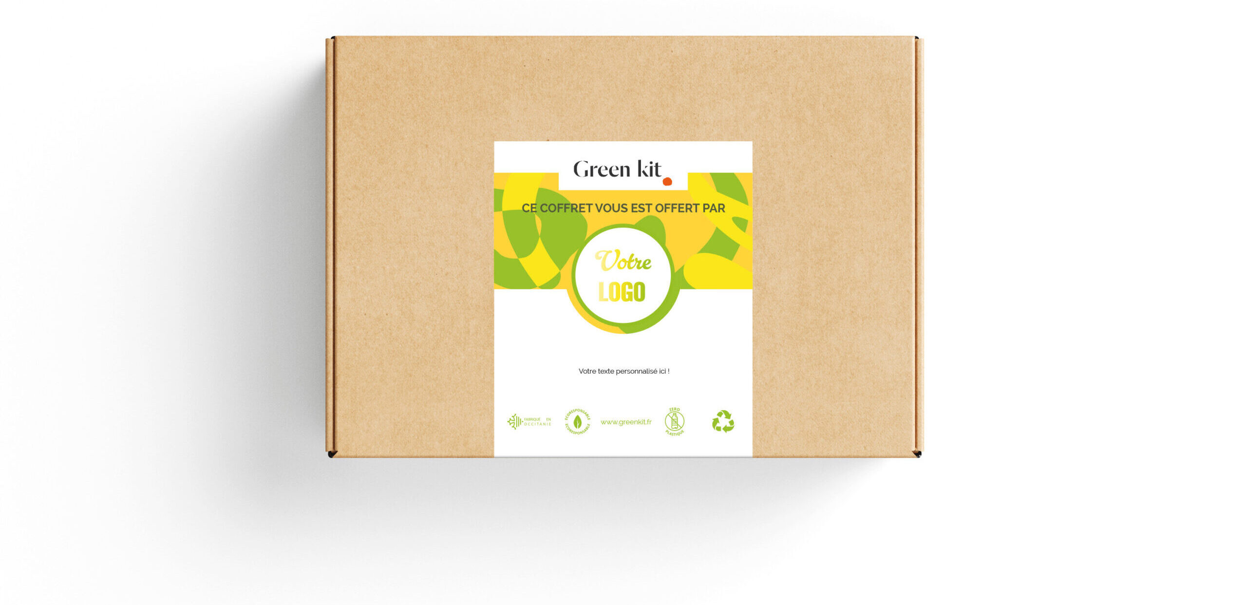 Coffret d'entreprise 100% personnalisable Greenkit