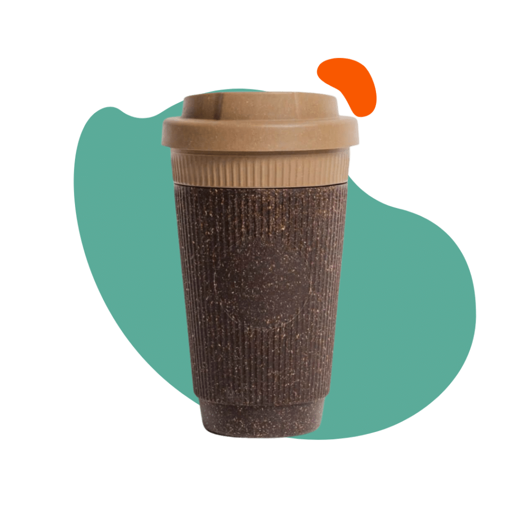 mug publicitaire ecologique pour entreprise. Mug marc de café