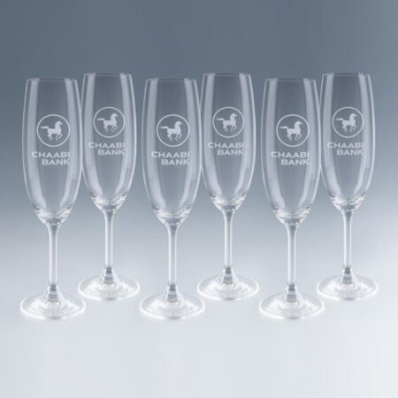 Lot de 2 flûtes à Champagne personnalisées – vue 3