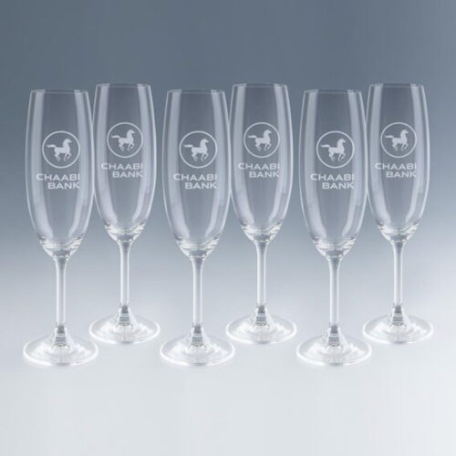 Lot de 2 flûtes à Champagne personnalisées – vue 3