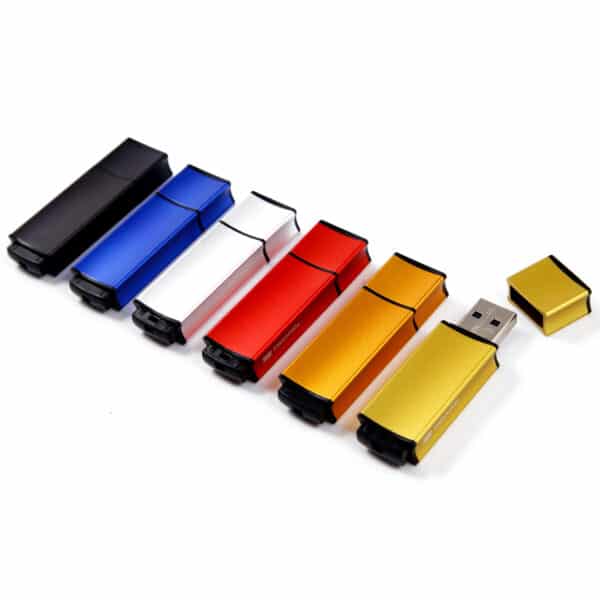GK20850 - Clé USB CLASSIQUE avec finition aluminium anodisé Greenkit cadeaux d'entreprise et goodies écoresponsables et personnalisables