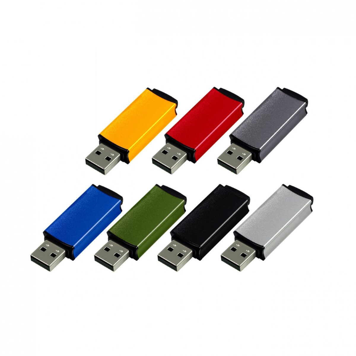 Clé USB personnalisable Cette clé USB personnalible,<strong> fabriquée en Europe</strong>, offre une finition en aluminium anodisé. Disponible en capacités de 8 Go à 64 Go, elle mesure 59 x 18,2 x 9,4 mm et pèse 10 g. Personnalisation par gravure laser ou tampographie (jusqu'à 2 couleurs) sur une zone de marquage de 34,5 x 14 mm. Disponible en plusieurs couleurs, cette clé USB est conforme à la norme ISO 9001. Commande minimale de 100 unités pour une solution de stockage fiable et personnalisée.