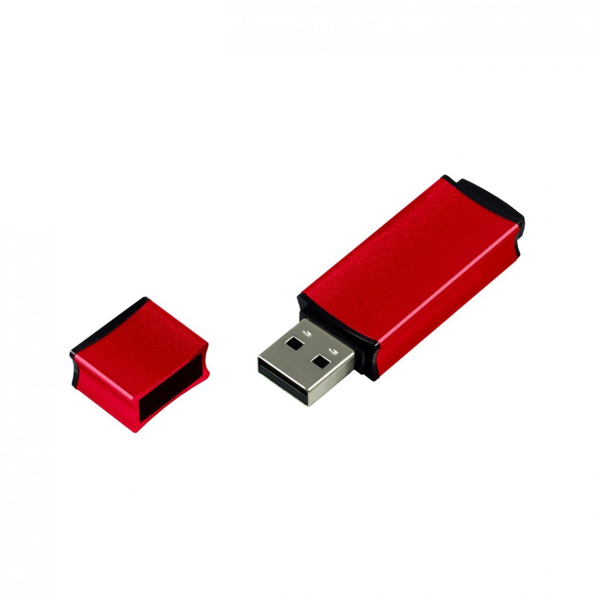 Clé USB personnalisable Cette clé USB personnalible,<strong> fabriquée en Europe</strong>, offre une finition en aluminium anodisé. Disponible en capacités de 8 Go à 64 Go, elle mesure 59 x 18,2 x 9,4 mm et pèse 10 g. Personnalisation par gravure laser ou tampographie (jusqu'à 2 couleurs) sur une zone de marquage de 34,5 x 14 mm. Disponible en plusieurs couleurs, cette clé USB est conforme à la norme ISO 9001. Commande minimale de 100 unités pour une solution de stockage fiable et personnalisée.