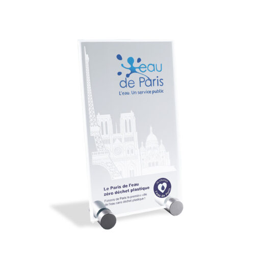 Plaque de verre trempé personnalisable