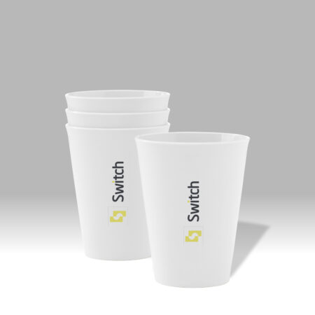 Gobelet personnalisable 200 ml en bioplastique à base de canne à sucre – vue 2