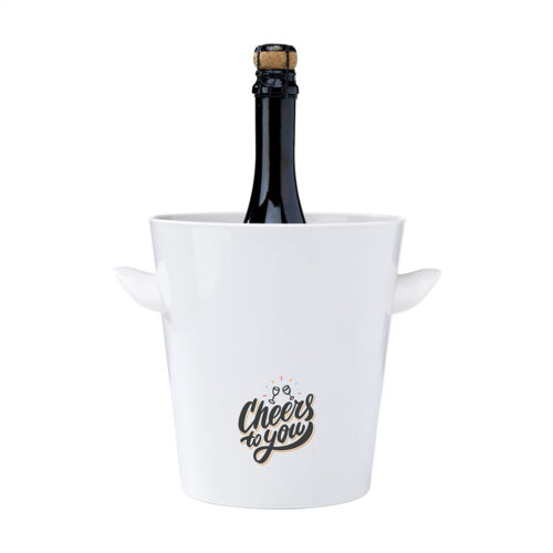 Seau à champagne en plastique recyclé
