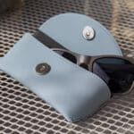 GK20895 - Etui à lunettes de soleil en cuir recyclé, personnalisable Greenkit - cadeaux d'entreprise et goodies écoresponsables