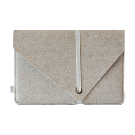Housse PC portable personnalisable en feutre recyclé 15/16 pouces