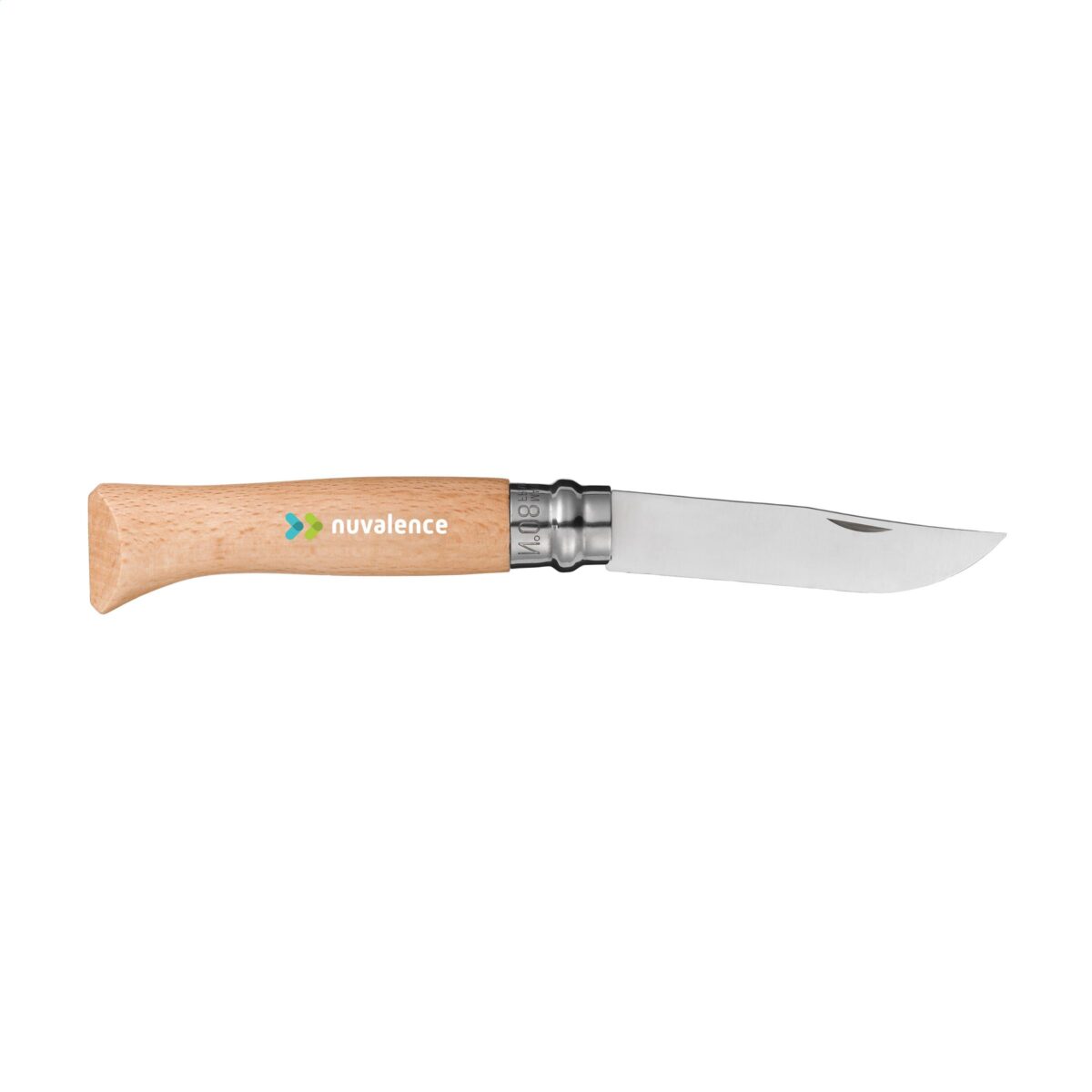 Couteau de poche Opinel Inox N°08 gravure laser