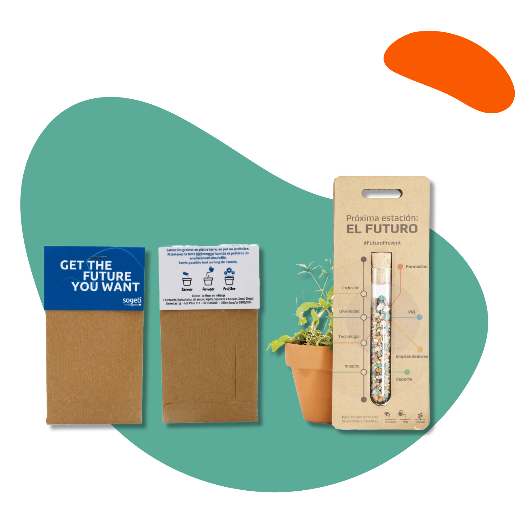 Sachet de graines personnalisés