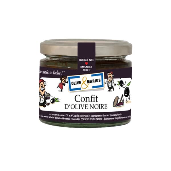 Confit d'olive noire