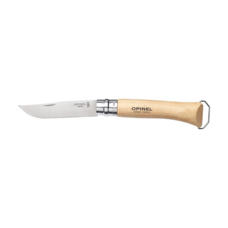 Couteau de poche Opinel N°10 en inox avec tire-bouchon intégré