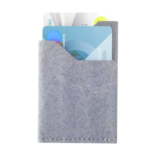 Porte-cartes en denim recyclé