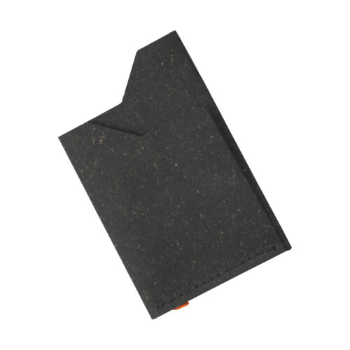 Porte-cartes compact en cuir recyclé – vue 2