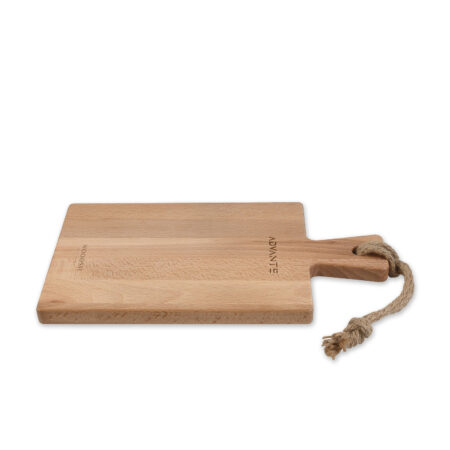 Planche à découper en hêtre avec cordon en jute – vue 2