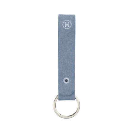 Porte-clés en denim recyclé